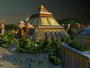 Amusement park Model 3D
