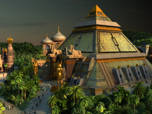 Amusement park Model 3D