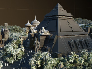 Amusement park Model 3D