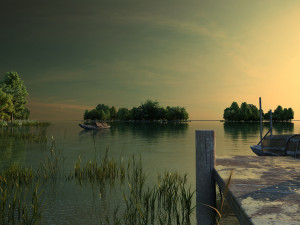 Lake 3D Model