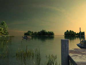 Lake 3D Model