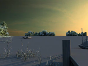 Lake 3D Model