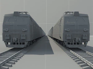 Train 3D Model