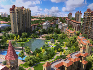 City building 3D Model