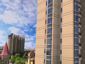 City building 3D Model