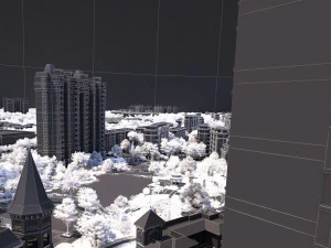 City building 3D Model