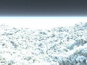 Mountain forest 3D Model