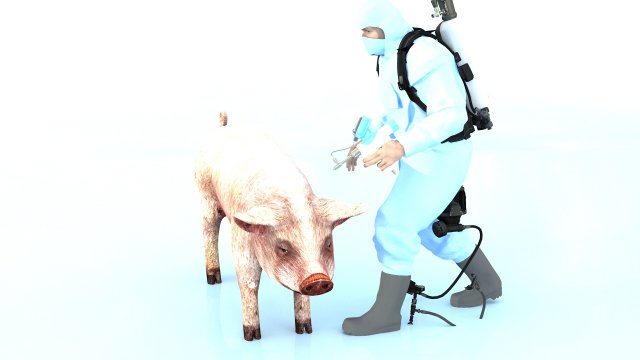 Pig injection 3D मॉडल .c4d .max .obj .3ds .fbx .stl .blend 
