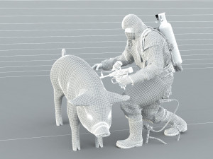 Pig injection 3D मॉडल