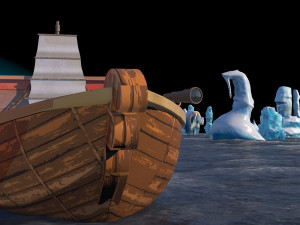 Boat 3D मॉडल