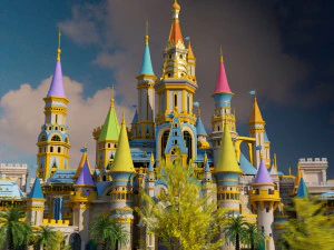 Castle 3D Model