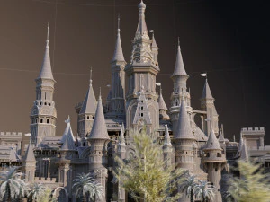 Castle 3D Model