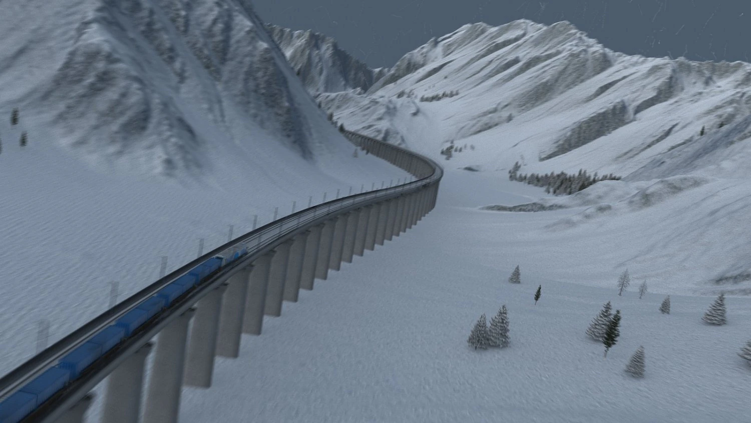 Railway 3D Model .c4d .max .obj .3ds .fbx .stl .blend 