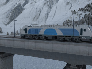 Railway 3D Модель