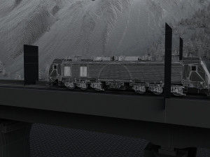 Railway 3D Модель