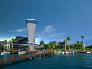 Beira-mar Modelo 3D
