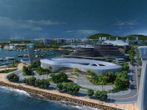 Seaside 3D Model