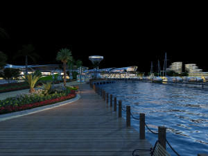 Seaside Model 3D