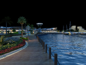 Seaside Model 3D
