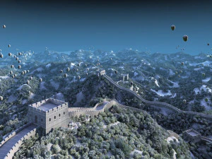 Great Wall 3D Model