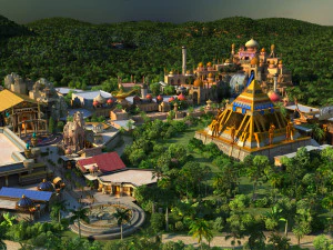 Amusement park 3D Model