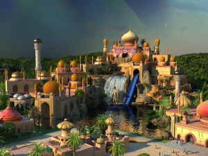 Amusement park 3D 模型