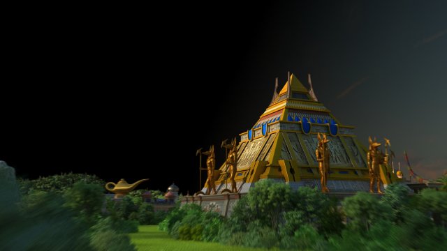 Amusement park Modelo 3D .c4d .max .obj .3ds .fbx .stl .blend 