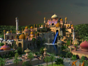 Amusement park 3D Model