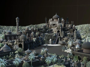 Amusement park 3D Model