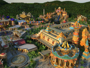 Amusement park Modelo 3D