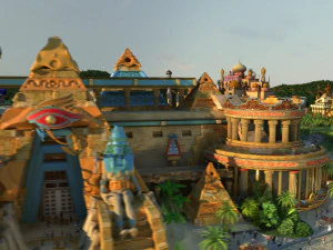 Amusement park 3D Model