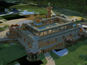 Amusement park 3D Model