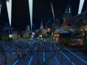 Parque de diversões Modelo 3D