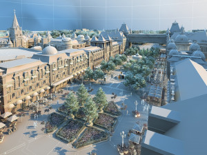 City building 3D Model