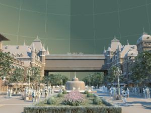 City building Model 3D