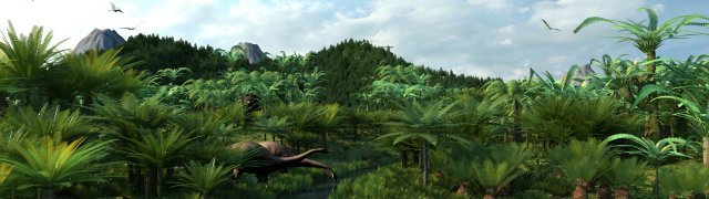 Rainforest 3D Model .c4d .max .obj .3ds .fbx .stl .blend