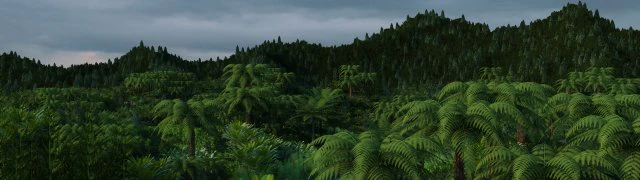 Hutan hujan Model 3D .c4d .max .obj .3ds .fbx .stl .blend 