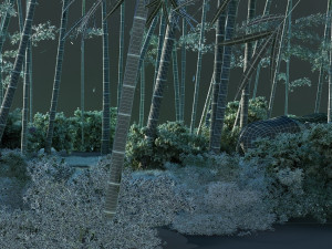 Bamboo Forest Panda 3D Модель