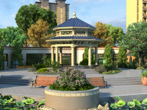 Cityscape 3D Model