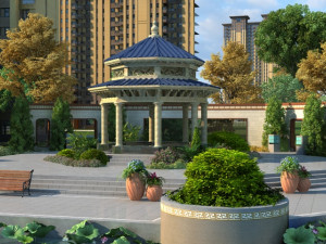 Cityscape 3D Model