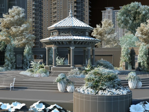 Cityscape 3D Model