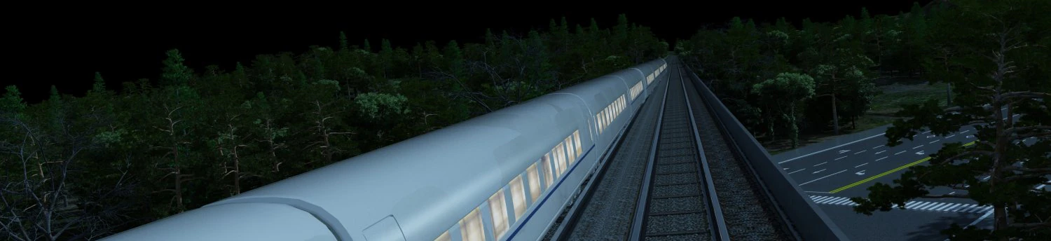 Trein 3D Model .c4d .max .obj .3ds .fbx .stl .blend 
