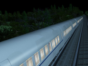 Train Modelo 3D