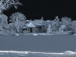 Snow scene 3D 模型