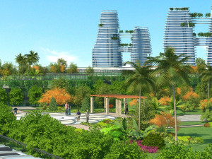 Green city Modelo 3D