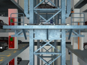 Tiered Garage 3D 모델
