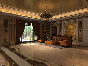 Elysee Palace 3D Model