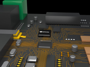 Circuit board 3D Model