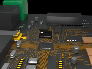 Circuit board 3D Model