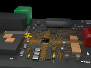 Circuit board 3D Model